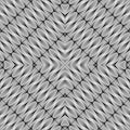 Design seamless monochrome diamond pattern Royalty Free Stock Photo