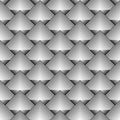 Design seamless monochrome diamond pattern Royalty Free Stock Photo