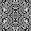 Design seamless monochrome ellipse pattern