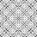 Design seamless monochrome flower pattern Royalty Free Stock Photo