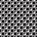 Design seamless monochrome flower pattern Royalty Free Stock Photo