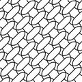 Design seamless monochrome grid pattern