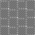 Design seamless monochrome labyrinth pattern