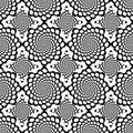 Design seamless monochrome spiral snakeskin pattern