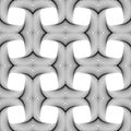 Design seamless monochrome square pattern Royalty Free Stock Photo