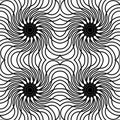 Design seamless spiral twisted backdrop Royalty Free Stock Photo