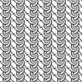 Design seamless uncolored vertical spiral backgrou