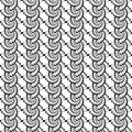 Design seamless uncolored vertical spiral backgrou