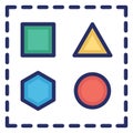Design, shape Isolated Vector Icon Which can easily modify or editable Royalty Free Stock Photo