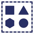 Design, shape Isolated Vector Icon Which can easily modify or editable Royalty Free Stock Photo