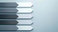 A sleek and modern abstract background featuring grey and white tech arrows, perfect for a futuristic theme