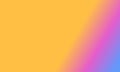 Design simple mustard yellow,pink and blue gradient color illustration background