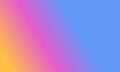 Design simple mustard yellow,pink and blue gradient color illustration background