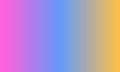 Design simple mustard yellow,pink and blue gradient color illustration background