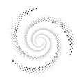 Design spiral dots backdrop