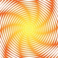 Design sunny swirl motion illusion background