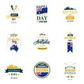 Design templates set for Australia Day, 26th January.