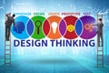 Design thinking concept in software development