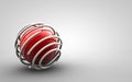 Design - trapped red ball