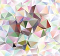 Creative polygonal abstract background. Low poly crystal pattern. Royalty Free Stock Photo
