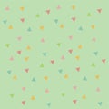 Design of triangle walpaper in a soft colour background for any template and social media post