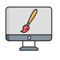 Design Vector icon which can easily modify or edit . Royalty Free Stock Photo
