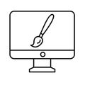 Design Vector icon which can easily modify or edit . Royalty Free Stock Photo