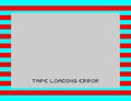 Vintage error screen