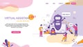 Design for Virtual Assistant Website Online