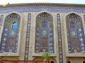 Design of the walls of Holy Shrine of Husayn Ibn Ali, Karbala, Iraq Royalty Free Stock Photo