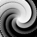 Design whirlpool movement illusion background