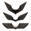 Design wings vector