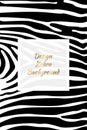 Design zebra background. Zebra print, animal skin.