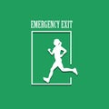 Emergency exit Royalty Free Stock Photo