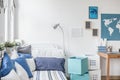 Designed teen boy bedroom Royalty Free Stock Photo