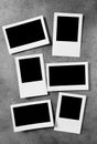 Designer concept - blank photo frames Royalty Free Stock Photo