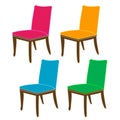 Designer dining chair graphic