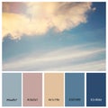 Designer Pack Color Palette inspired by natural skyscapes.