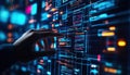 Designing Software Architecture Using Node Tree Royalty Free Stock Photo