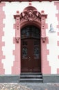Designs on a door in Traben-Trarbach, Gernany