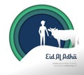 Designs and illustrations of Eid al Adha celebrations for Muslims