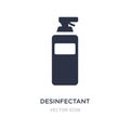 desinfectant icon on white background. Simple element illustration from Health and medical concept Royalty Free Stock Photo