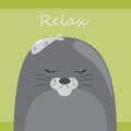 Design of a relax seal`s times for any template