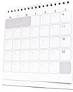 Desk calendar