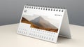 221 desk calendar 2021 Royalty Free Stock Photo