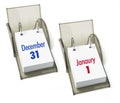 Desk Calendars Royalty Free Stock Photo