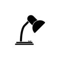 desk light lamp icon Royalty Free Stock Photo