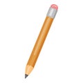 Desk pencil tool icon cartoon vector. Architect gear