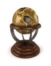 Desk World Globe Royalty Free Stock Photo