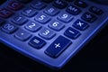 Desktop Calculator Keypad Royalty Free Stock Photo